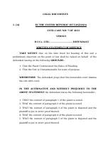 VARIOUS LEGAL DOCUMENTS.doc